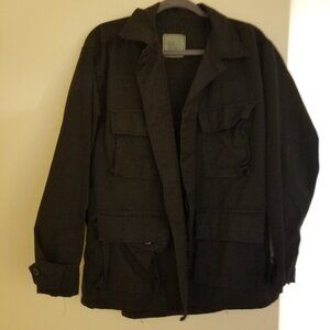 Black Poly/Cotton Tactical Shirt